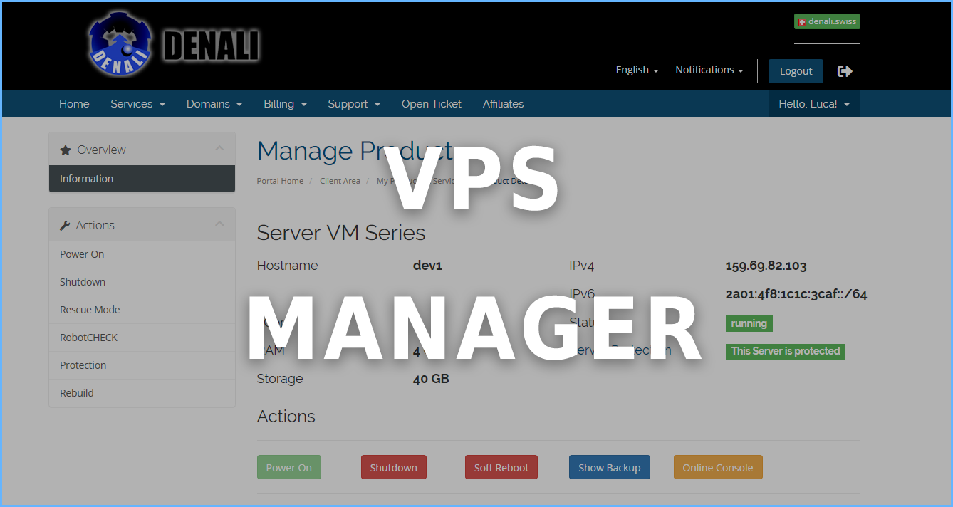 VPS Manager